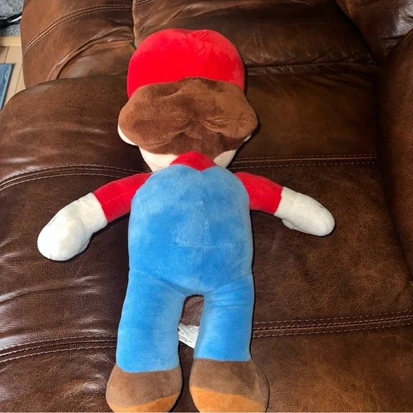 Nintendo Mario Stuffed Plush Animal Super Mario Brothers Figure Toy 16” Tall - Picture 4 of 4